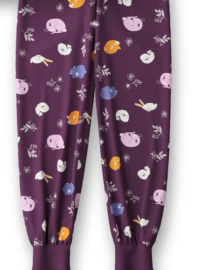 Pyjama in Lila