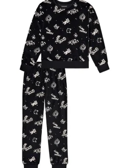 Pyjama in Schwarz