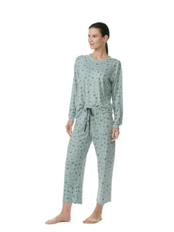 Pyjama in Türkis