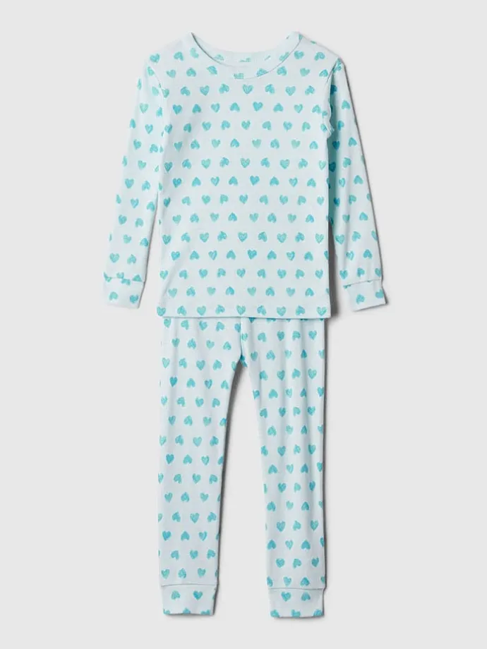 Pyjama in Türkis