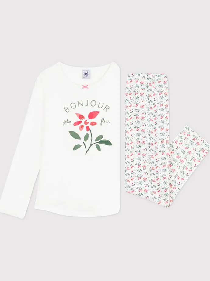 Pyjama in Weiß