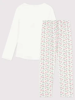 Pyjama in Weiß