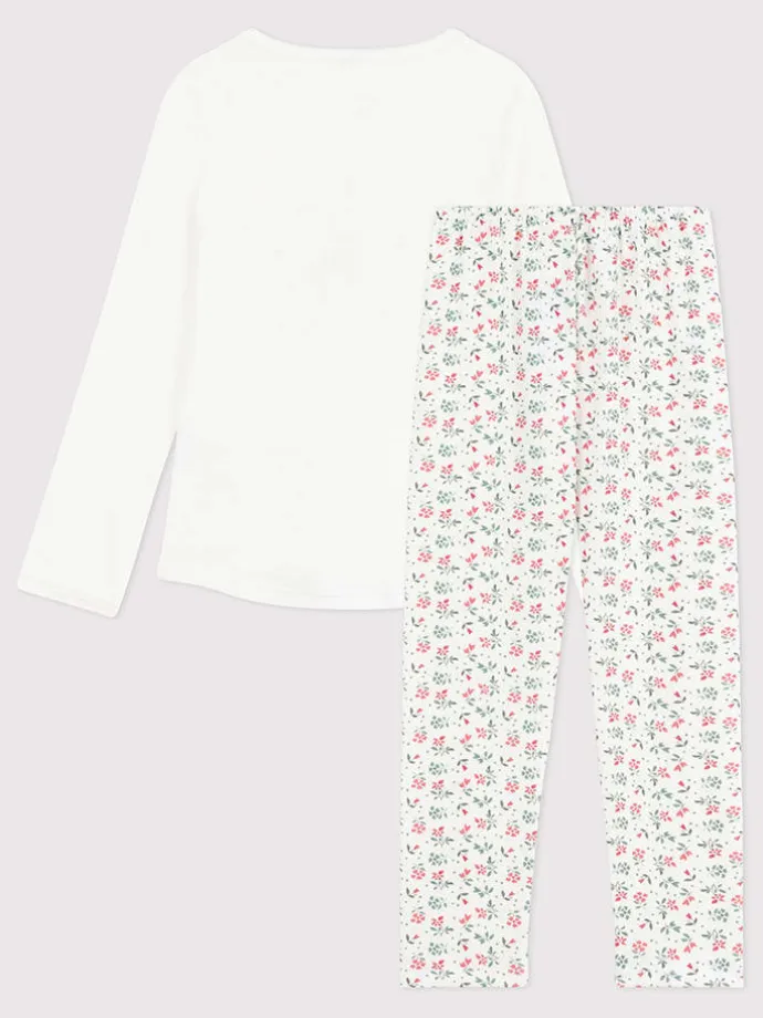 Pyjama in Weiß
