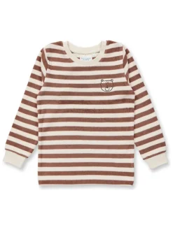Pyjama "Long John" in Braun