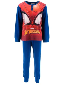 Pyjama "Spiderman" in Blau/ Rot
