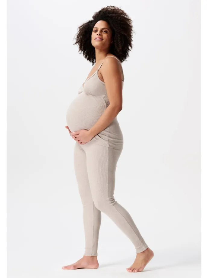Pyjamahose Gabri in Taupe Melange