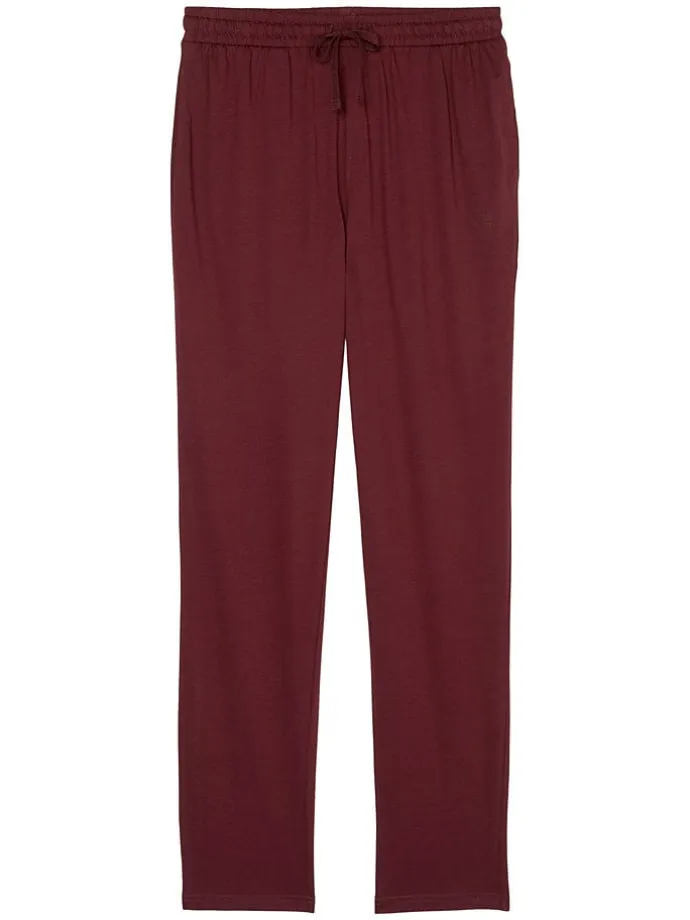 Pyjama-Hose in Bordeaux