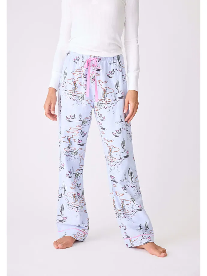 Pyjama-Hose in Hellblau