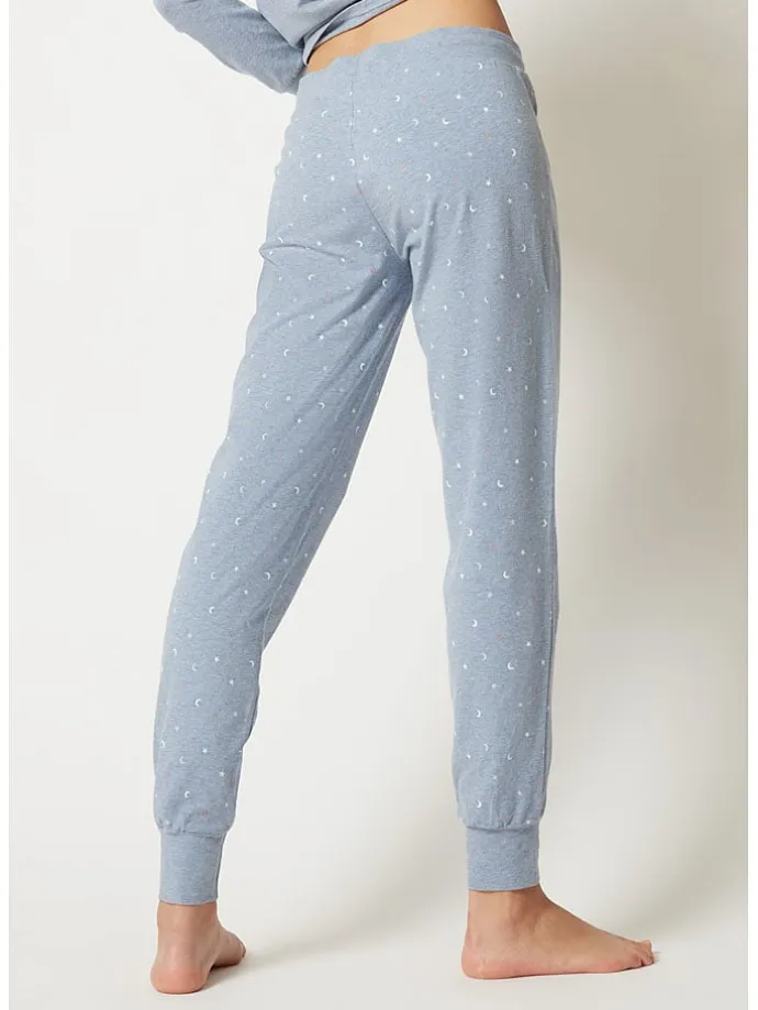 Pyjama-Hose in Hellblau