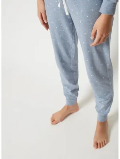 Pyjama-Hose in Hellblau