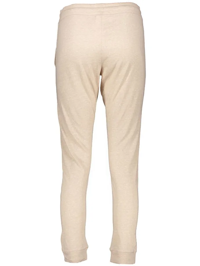 Pyjama-Hose in Hellbraun