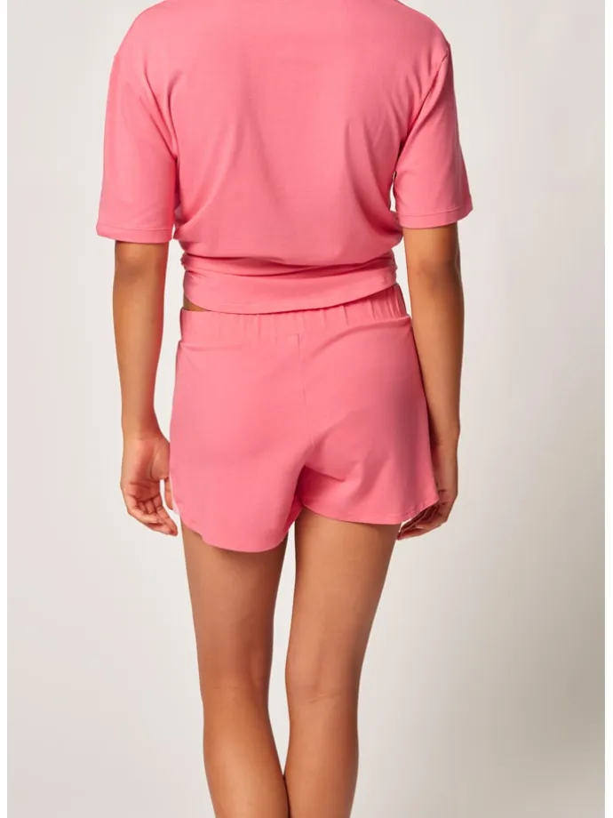 Pyjama-Hose in Pink