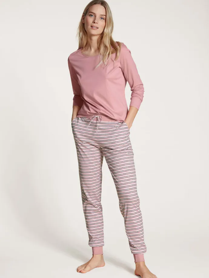 Pyjama-Hose in Rosa