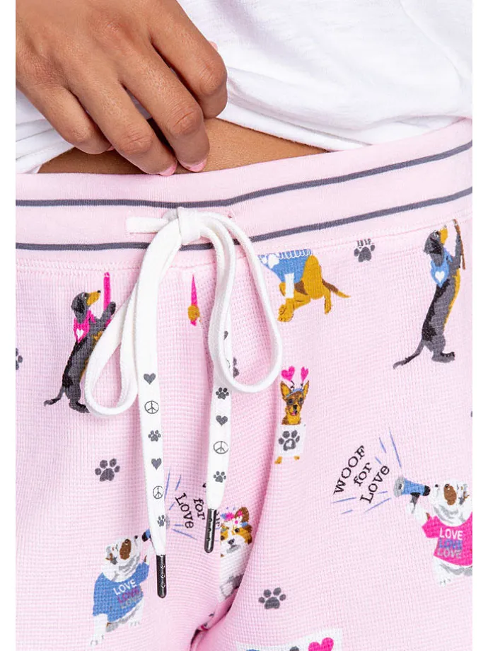 Pyjama-Hose in Rosa