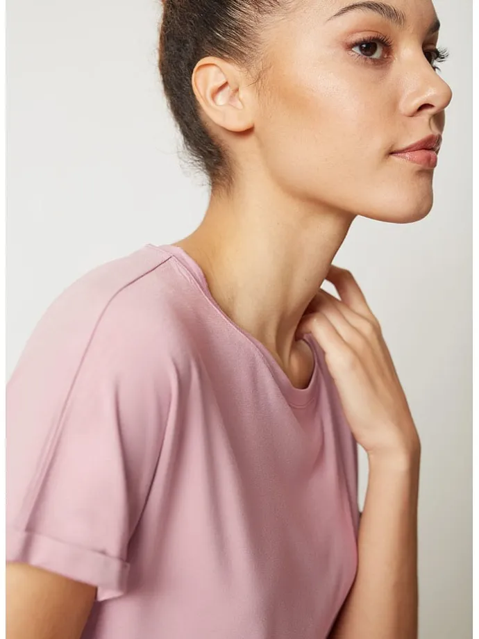 Pyjama-Oberteil in Rosa
