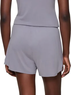 Pyjama-Shorts in Grau