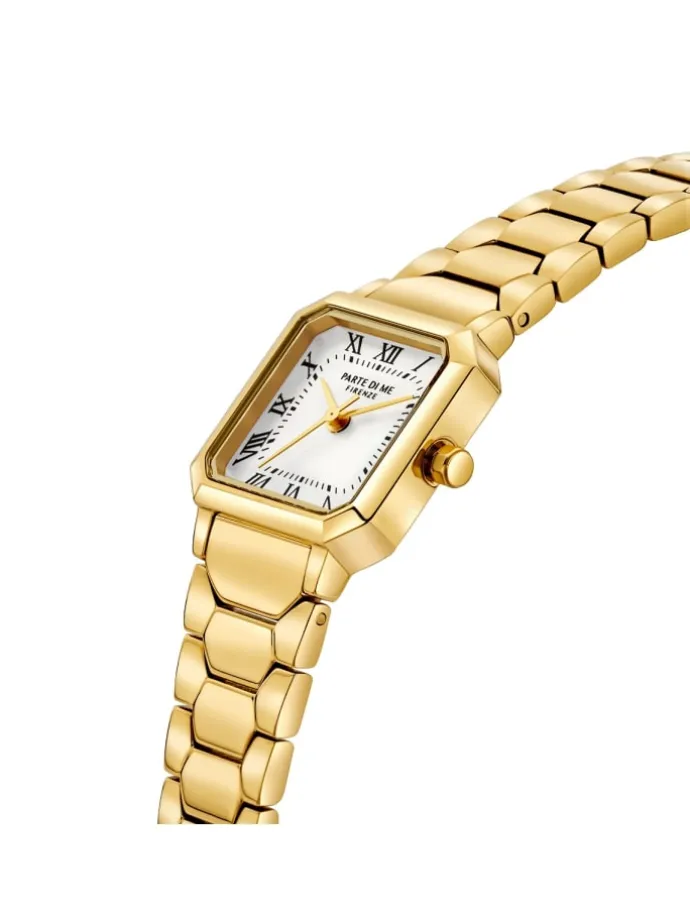 Quartzuhr Orologio "squaremi ladies" in Gold
