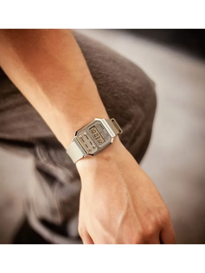 Quarzuhr "Casio Collection Vintage" in Khaki