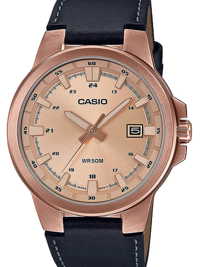 Quarzuhr "Casio Collection" in Schwarz