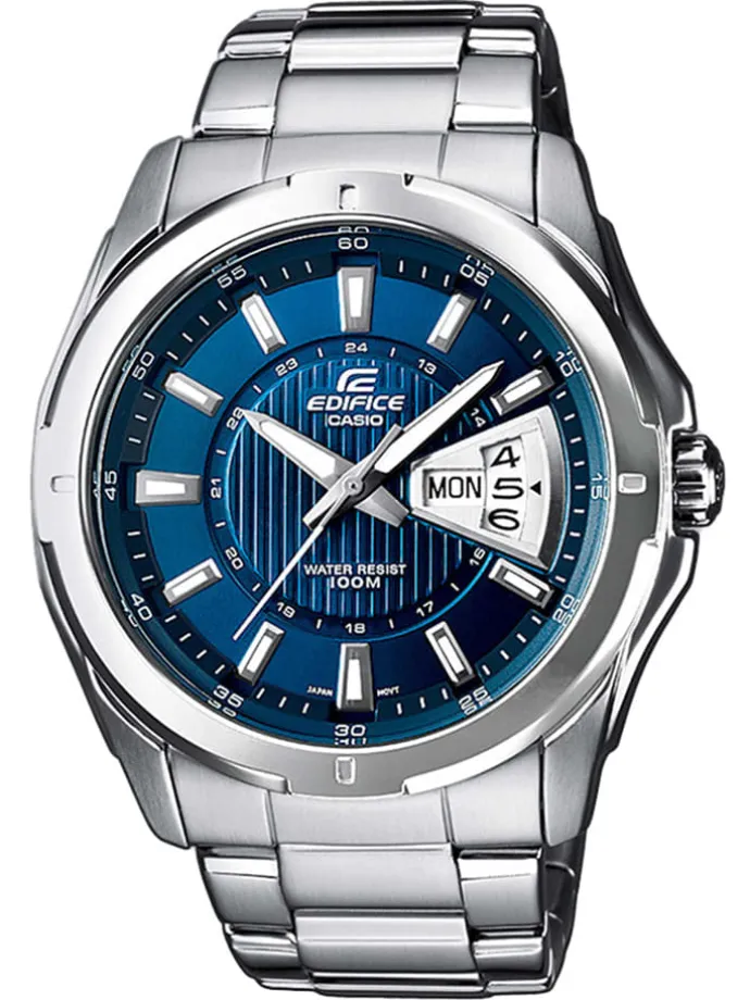 Quarzuhr "Casio Edifice" in Silber