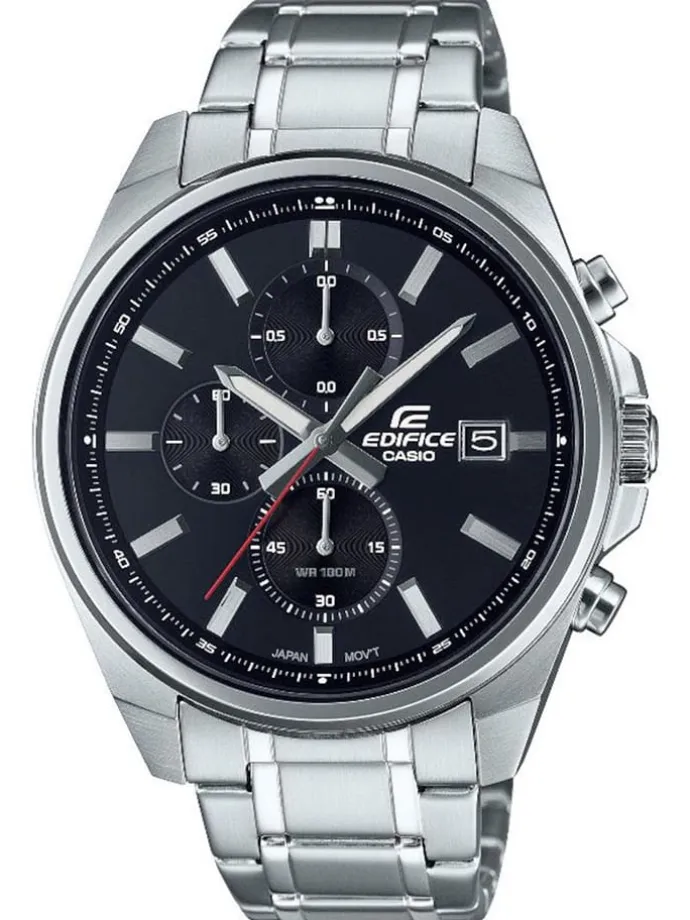 Quarzuhr "Casio-Edifice" in Silber