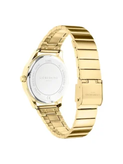 Quarzuhr in Gold