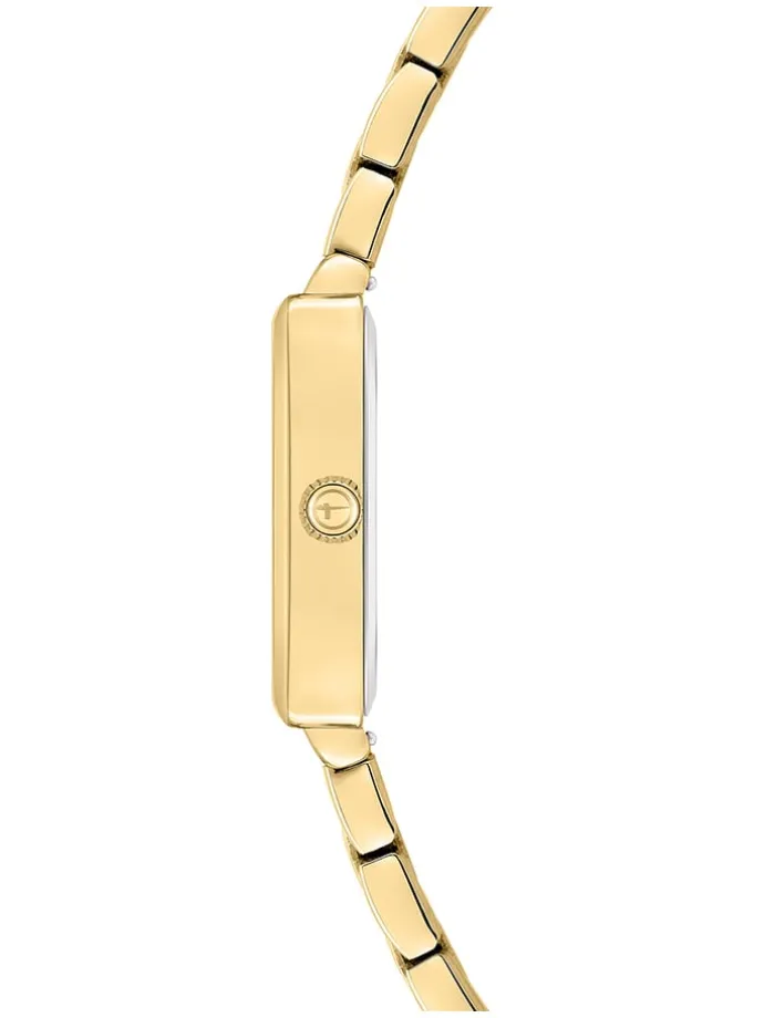 Quarzuhr in Gold