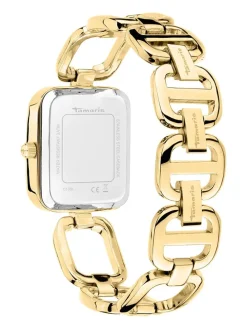Quarzuhr in Gold/ Silber