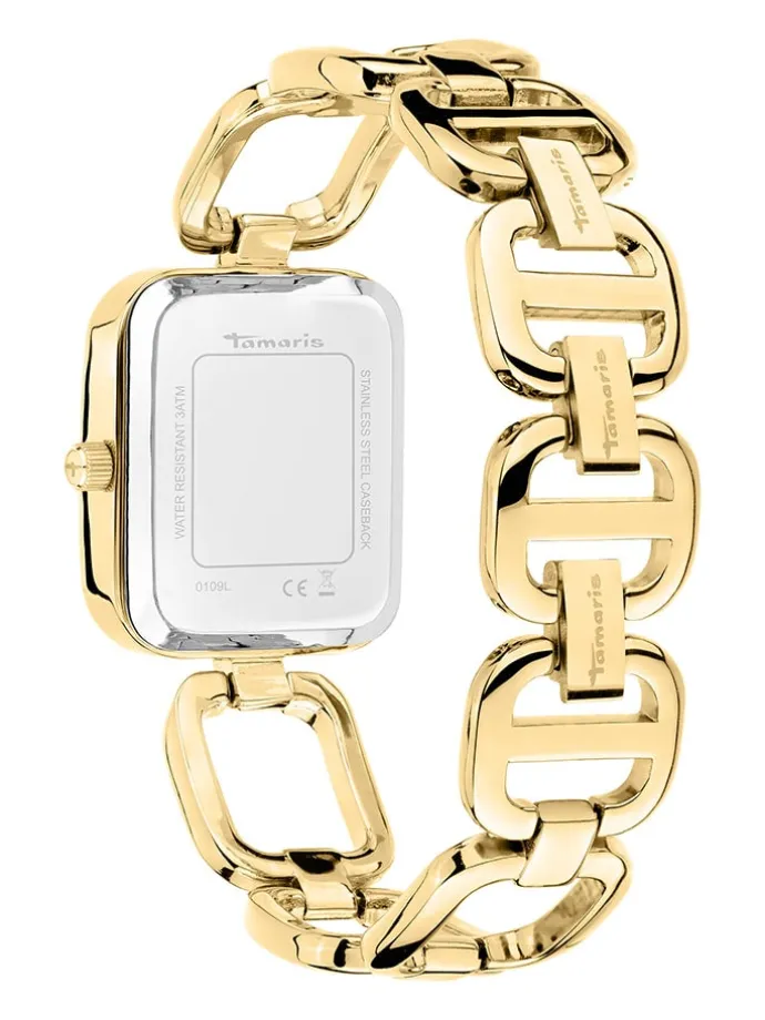 Quarzuhr in Gold/ Silber
