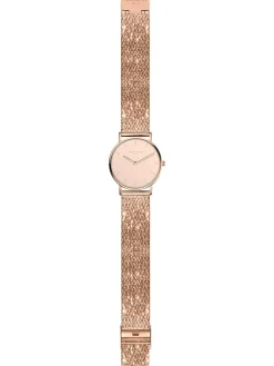 Quarzuhr in Roségold/ Rosa