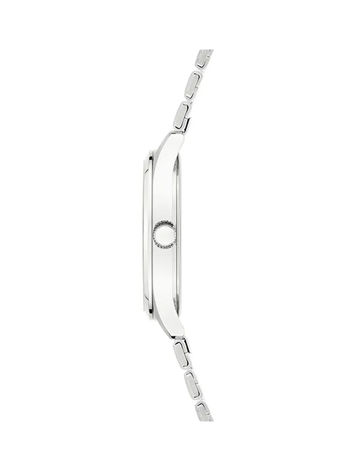 Quarzuhr in Silber