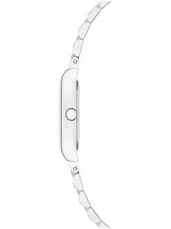 Quarzuhr in Silber
