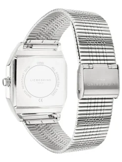 Quarzuhr in Silber
