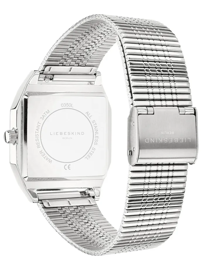 Quarzuhr in Silber