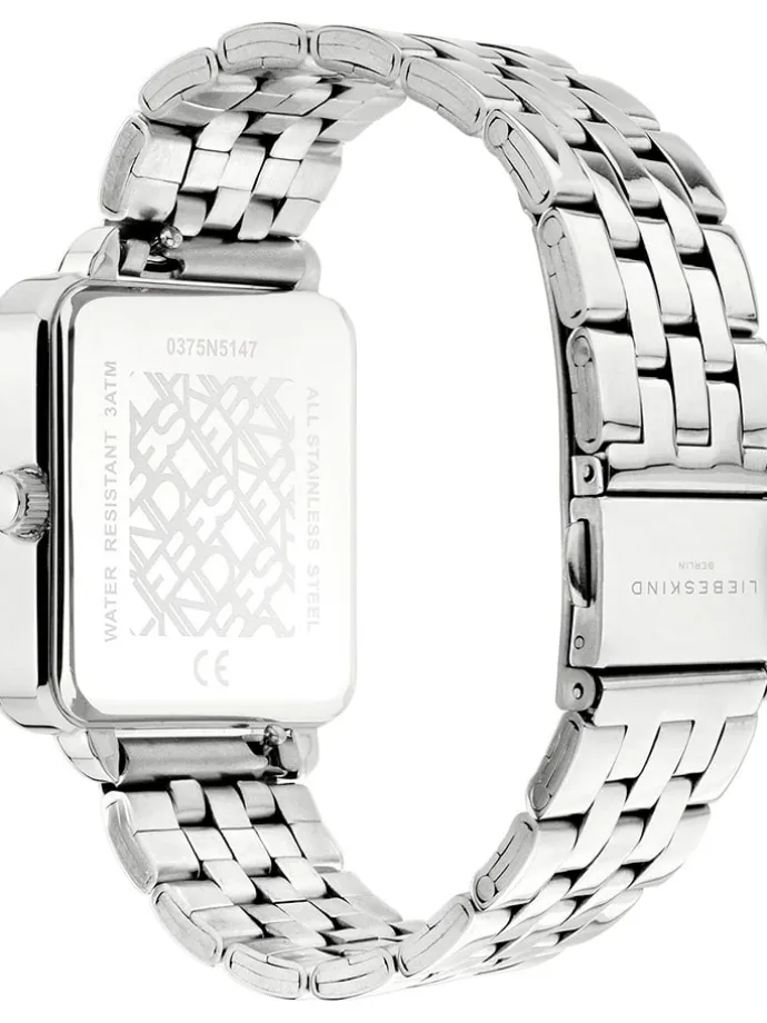 Quarzuhr in Silber