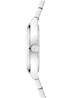 Quarzuhr in Silber