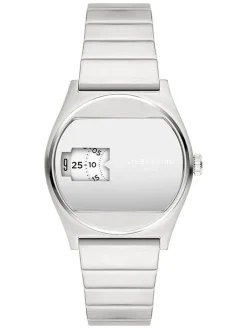 Quarzuhr in Silber