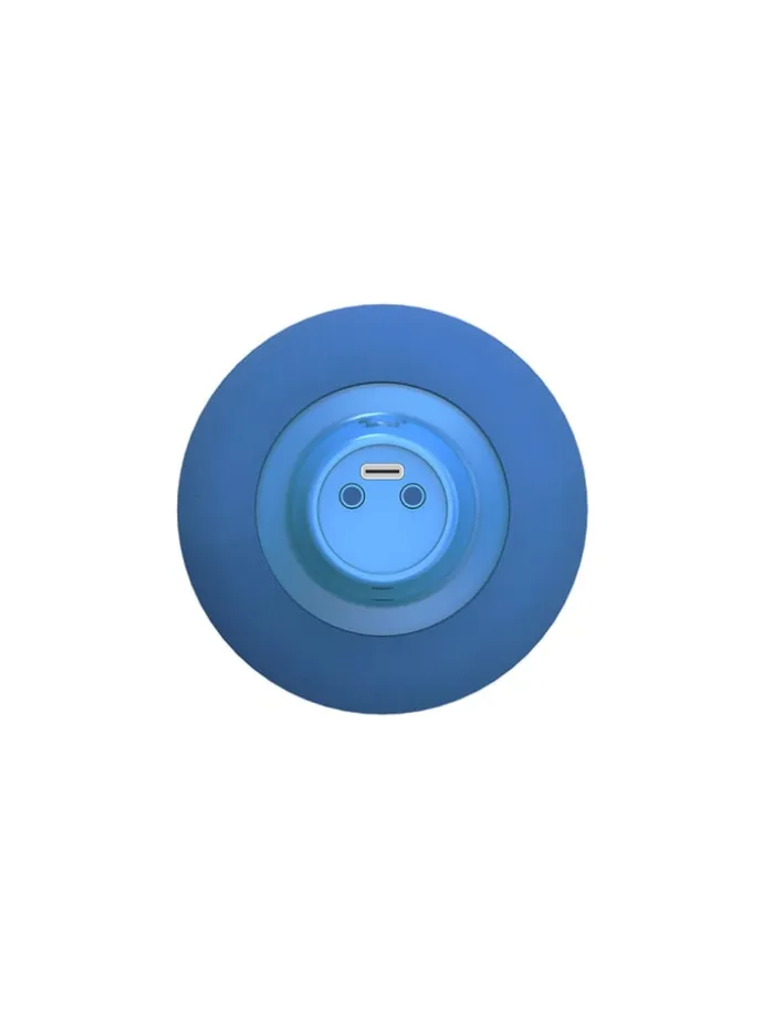 Qware Kabelloses Karaoke Mikrofon mit Bluetooth & Lautsprecher in Blau