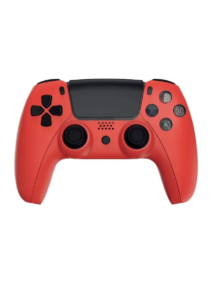 Qware Wireless Controller kompatibel mit PlayStation 4 in Rot