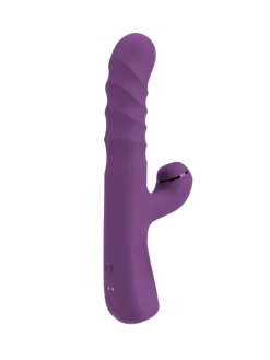 Rabbitvibrator 3 Function Rabbit Vibrator in lila