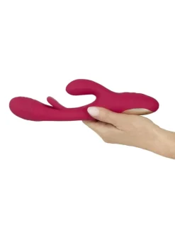 Rabbitvibrator Rabbit Vibrator with G-Spot Stimulation in rot