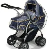 RainCover Classic Regenschutz für Kombi-Kinderwagen in Transparent ab 0 Monate