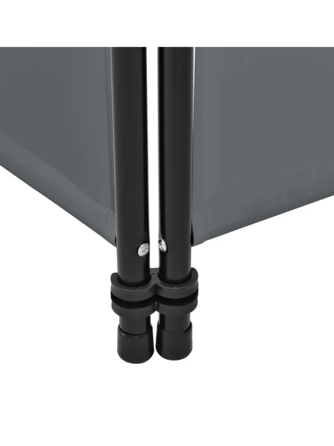 Raumteiler Huesca - 5-teilig in Grau (H)171cm (B)250cm