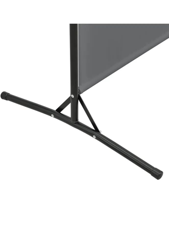 Raumteiler Teruel - 3-teilig in Grau (H)176cm (B)260cm