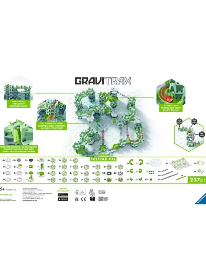 Ravensburger Bauspiel Action-Set XXL Skytrax in bunt