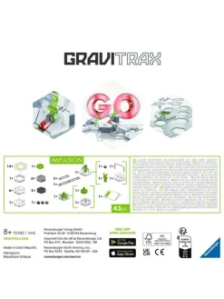 Ravensburger Geschicklichkeitsspiel GraviTrax GO Impulsion in bunt
