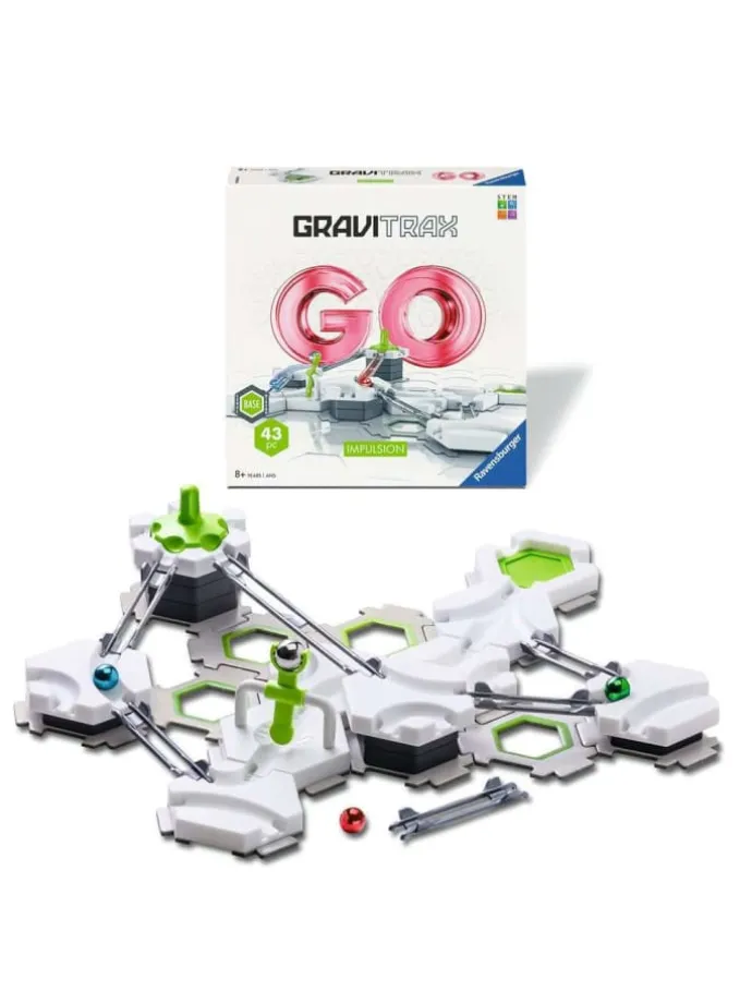 Ravensburger Geschicklichkeitsspiel GraviTrax GO Impulsion in bunt