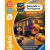 Ravensburger Lernspiel Team SMART ermittelt: Diebstahl im Tier-Express in bunt