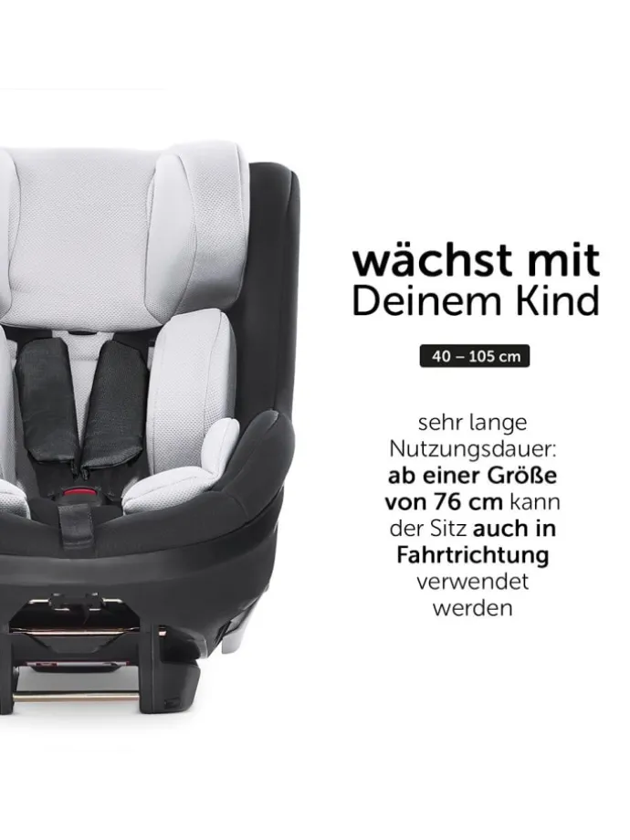 Reboard Kindersitz iPro Kids - i-Size (bis in blau,silber
