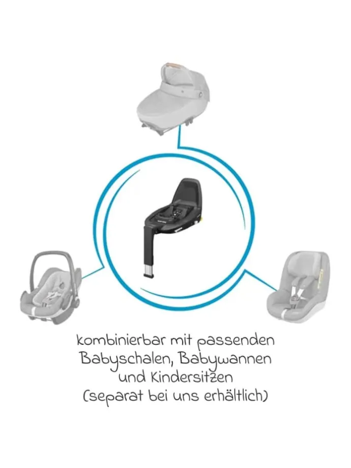 Reboarder-Kindersitz Pearl Pro 2 i-Size ab in schwarz
